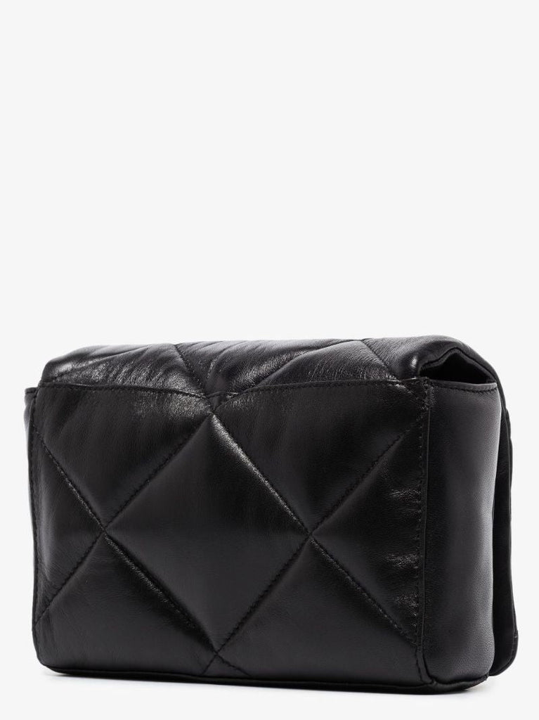 Black Brynnie Quilted Leather Shoulder Bag