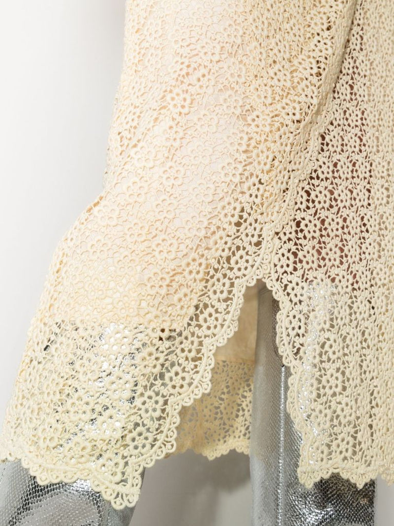 Evelina Wrap Effect Midi Skirt