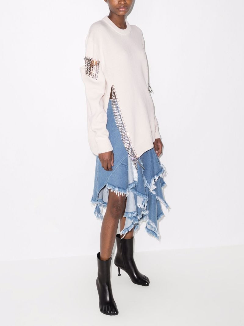 Crystal Link Wool Sweater