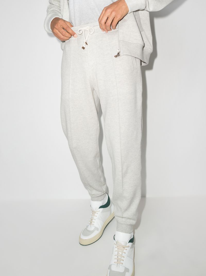 Drawstring Cashmere Track Pants