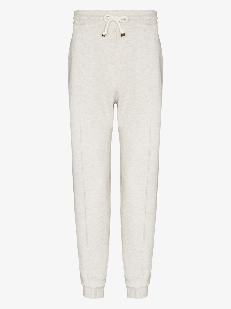 Drawstring Cashmere Track Pants
