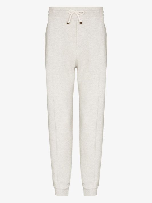 Drawstring Cashmere Track Pants