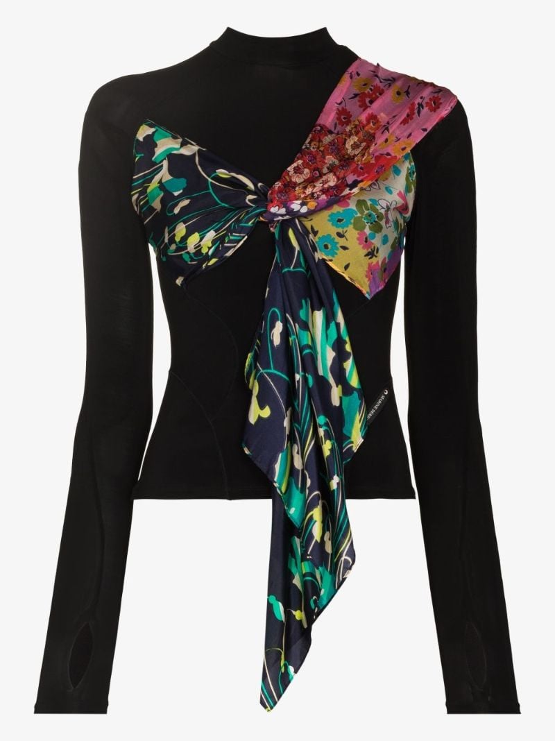 Regenerated Scarves Top