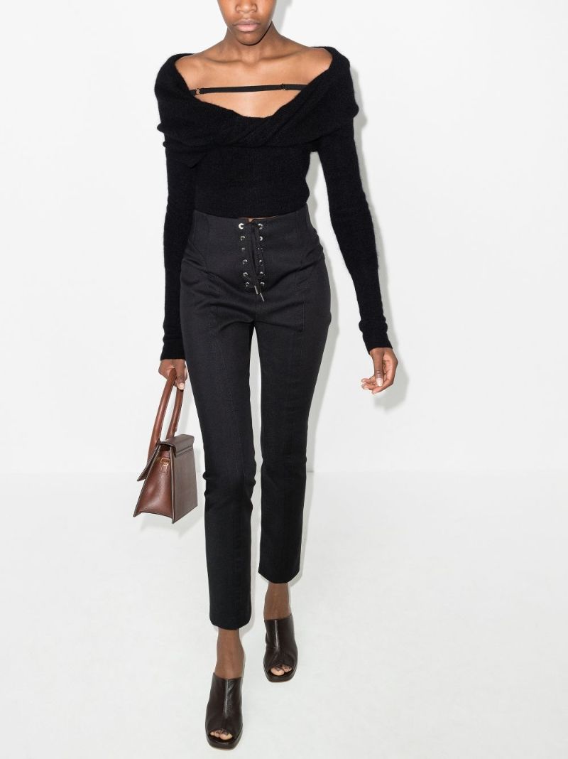 La Maille Ascua Off-the-shoulder Sweater