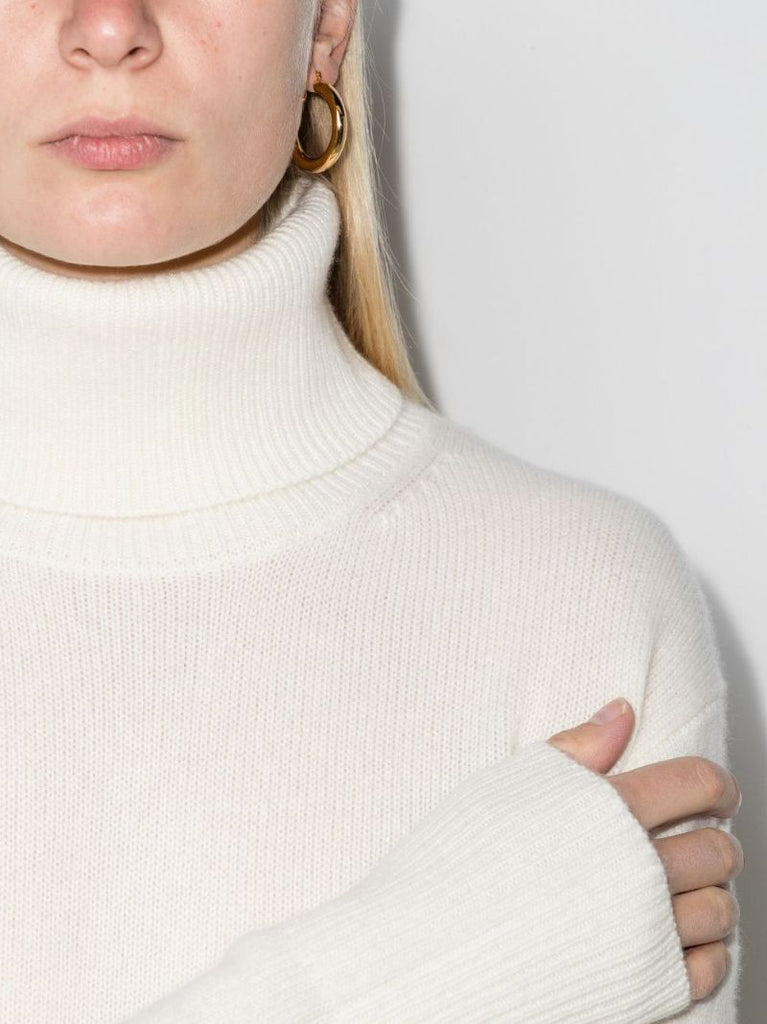 Roll Neck Cashmere Dress