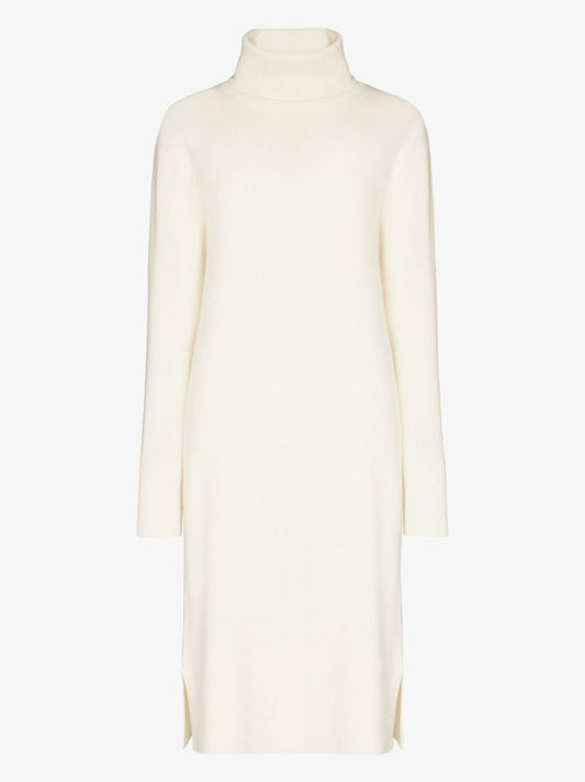 Roll Neck Cashmere Dress