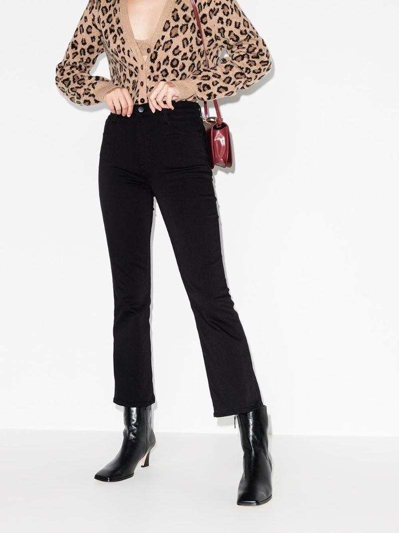 Bootcut Low-rise Denim Jeans