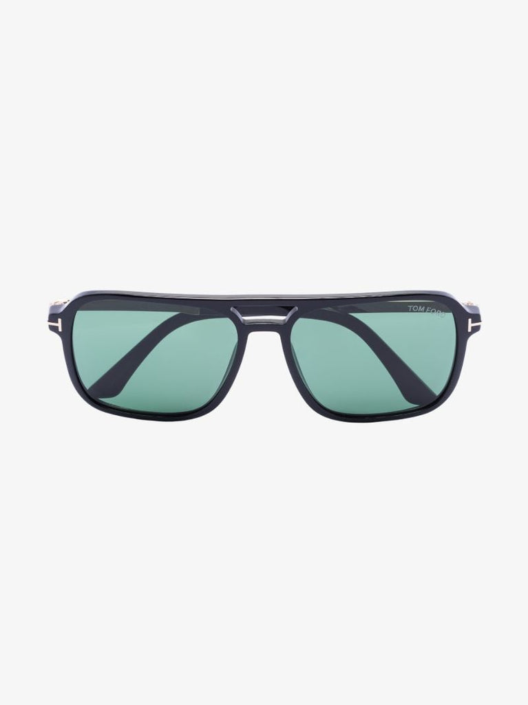 Black Rectangular Frame Sunglasses