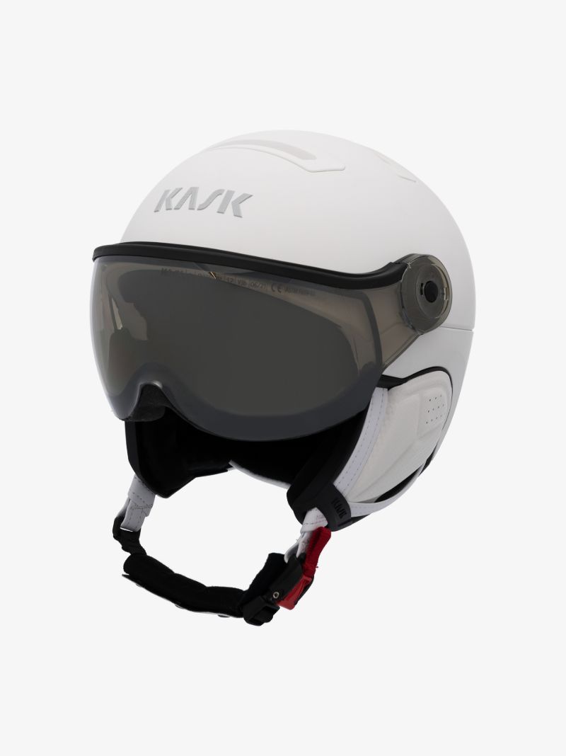 White Piuma-r Shadow Ski Helmet