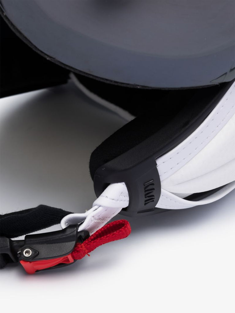 White Piuma-r Shadow Ski Helmet