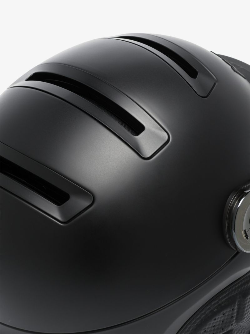 Black Piuma-r Shadow Snow Helmet