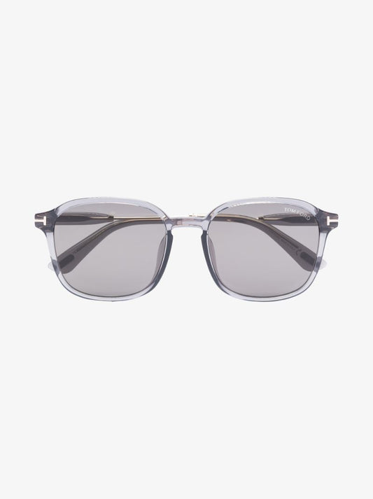 Grey Square Frame Sunglasses