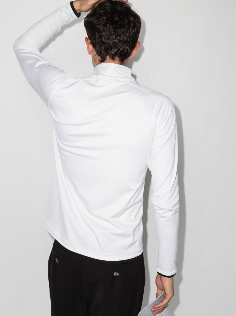 White Feel Half-zip Ski Top