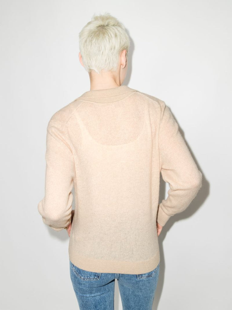 Jo Rib Knit Cashmere Sweater
