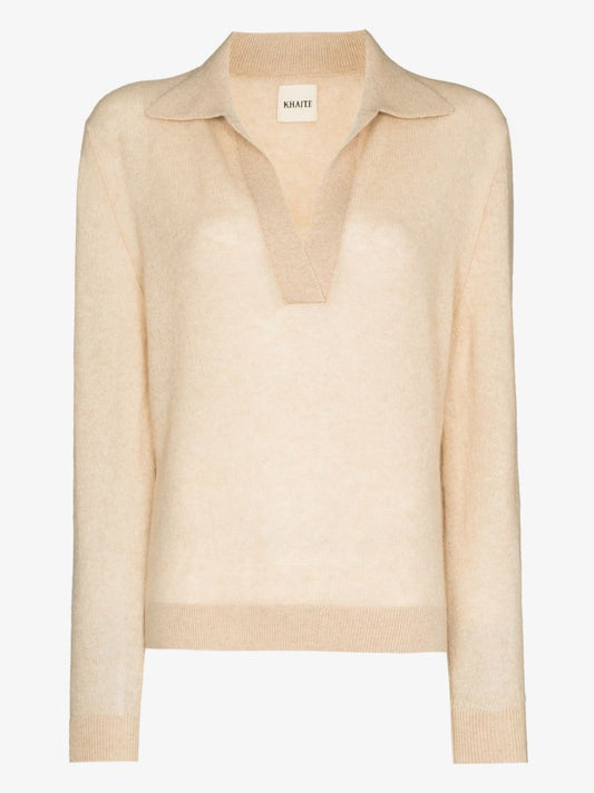 Jo Rib Knit Cashmere Sweater