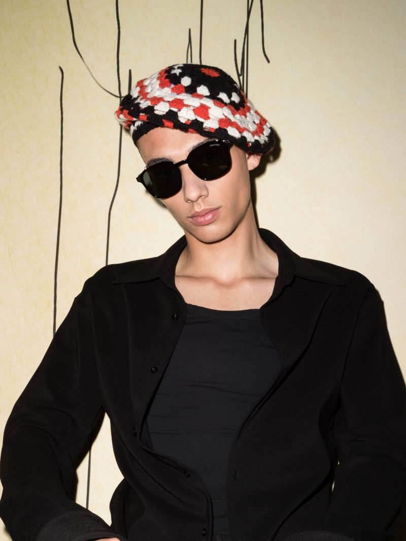 Black Square Frame Sunglasses
