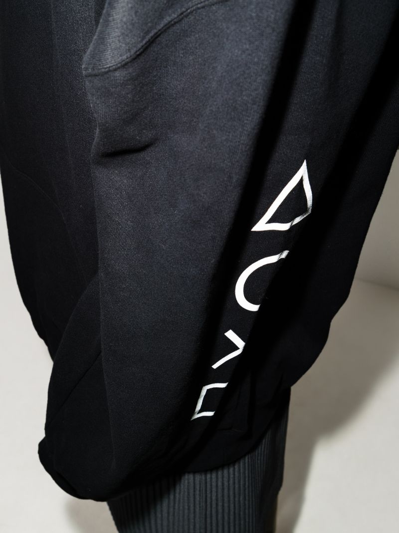 X Playstation Black Logo Cotton Hoodie