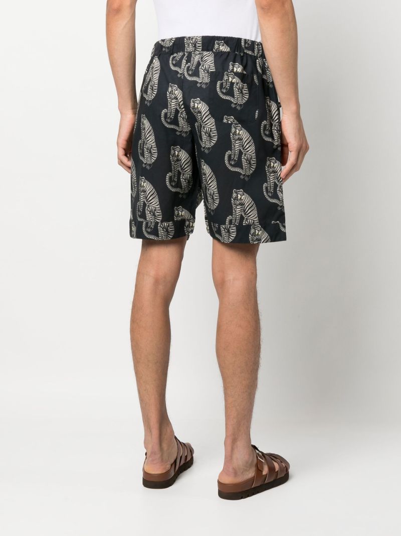 Sansindo Tiger Print Shorts