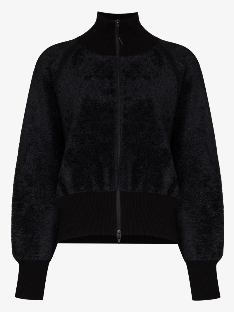 Classic Zip-up Velvet Jacket