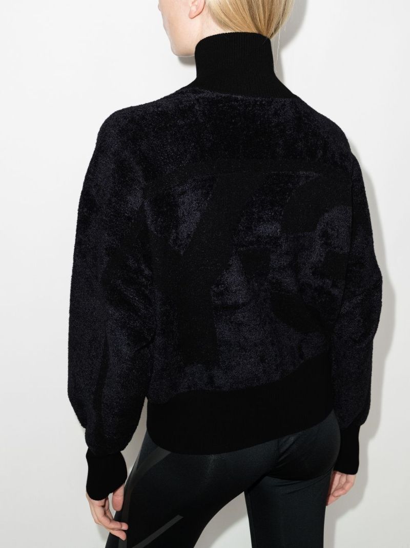 Classic Zip-up Velvet Jacket