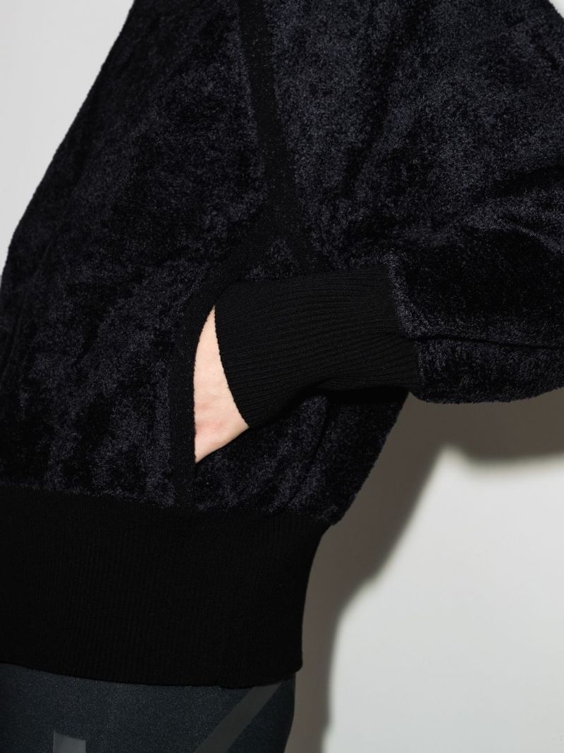 Classic Zip-up Velvet Jacket