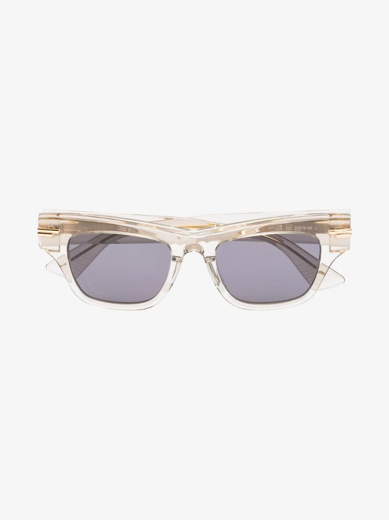 Neutral Mitre Square Sunglasses