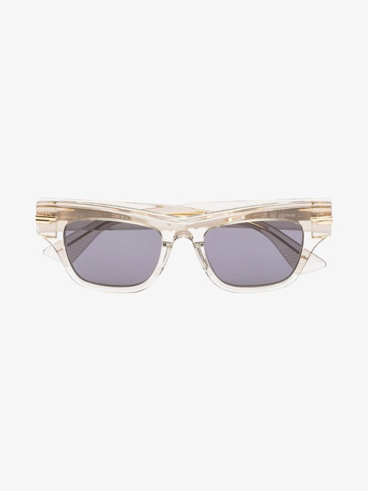 Neutral Mitre Square Sunglasses