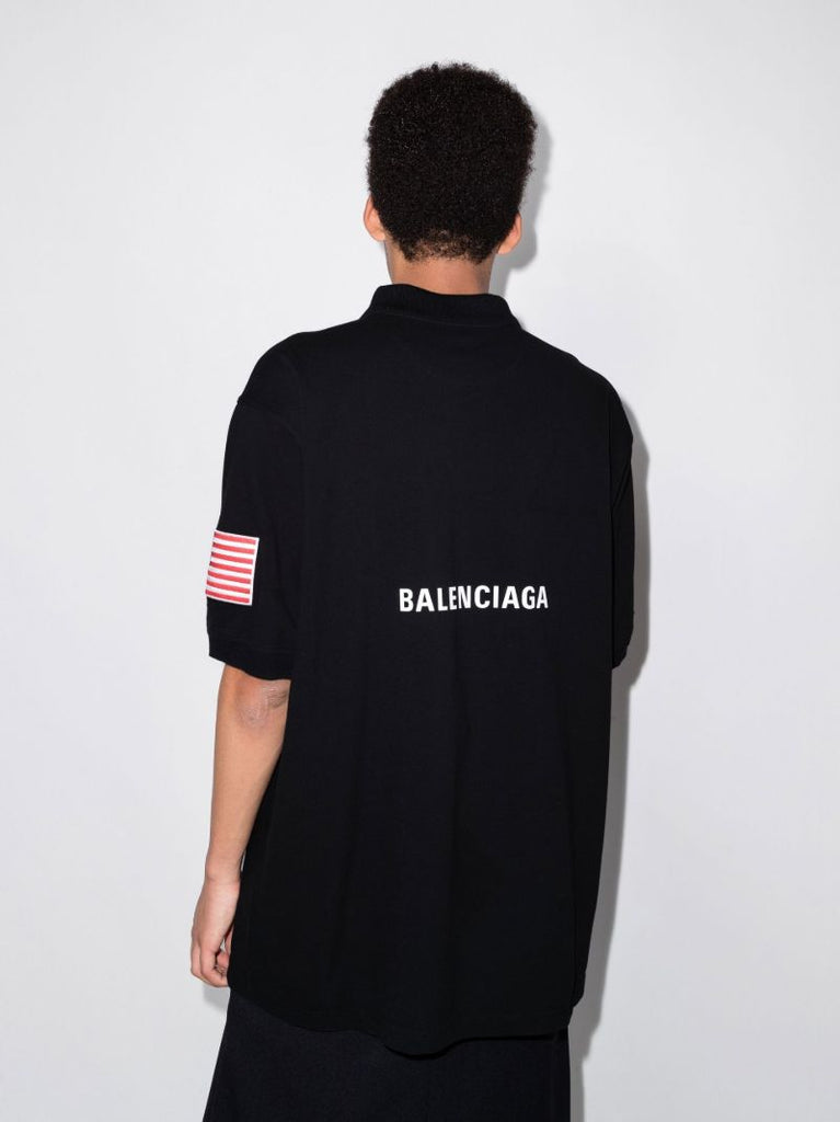 X Nasa Space Cotton Polo Shirt