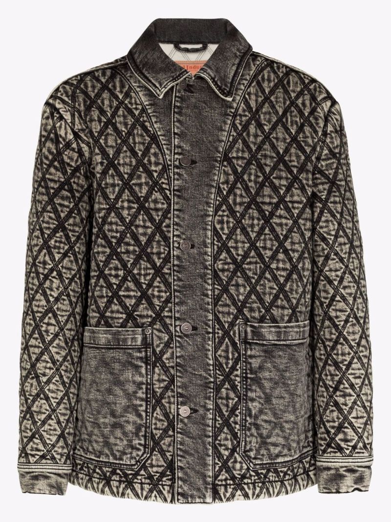 Lattice Denim Jacket