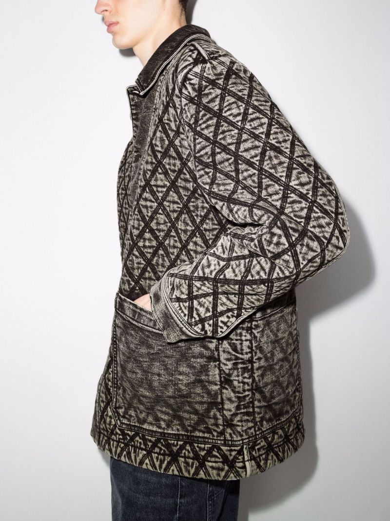 Lattice Denim Jacket