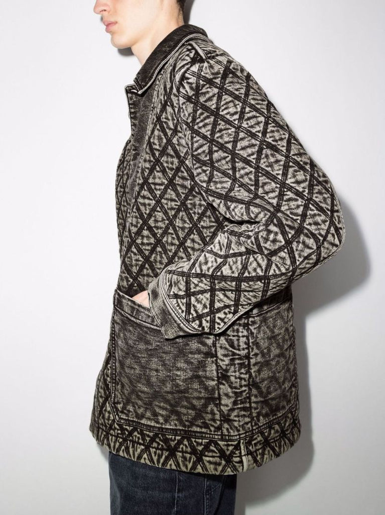 Lattice Denim Jacket