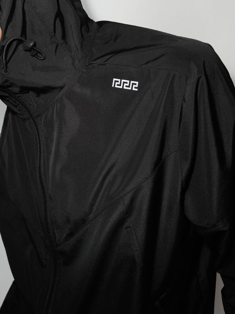 Greca Logo Print Jacket
