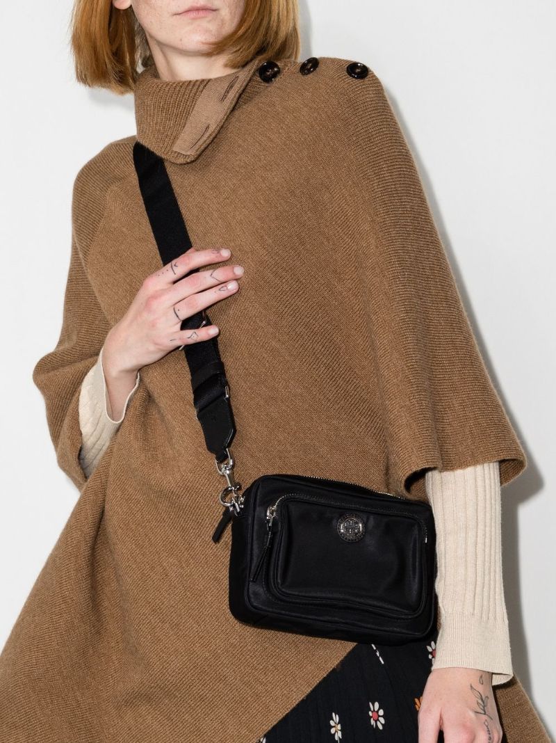 Black Nylon Mini Bag