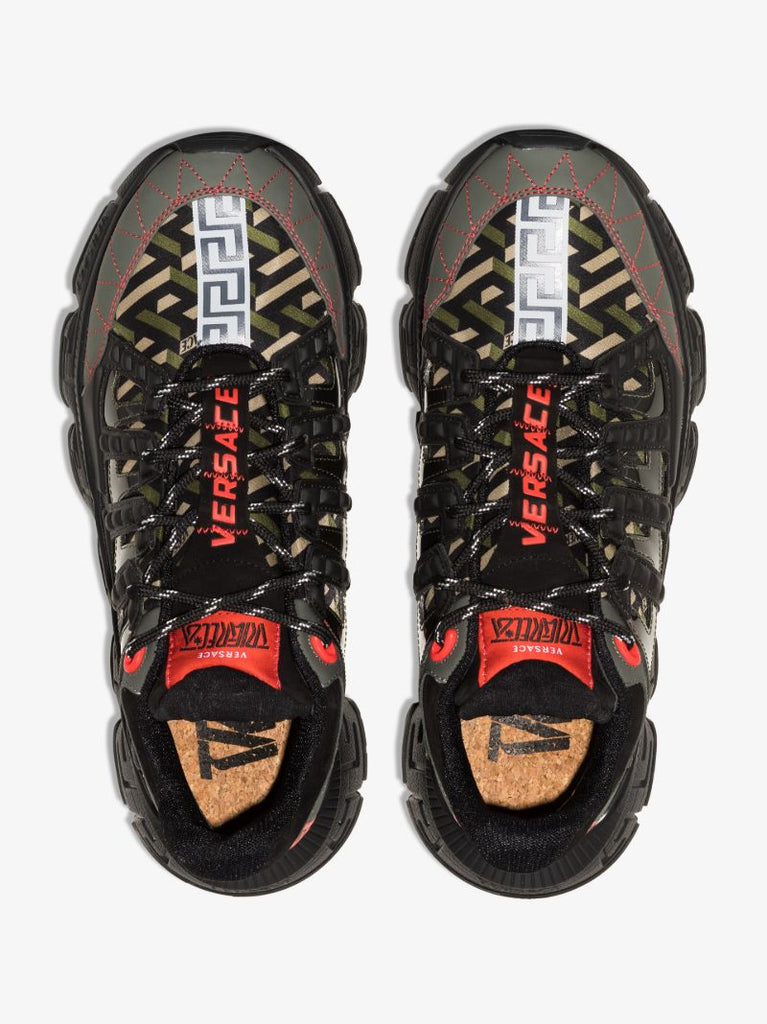 Black Trigreca Low Top Sneakers