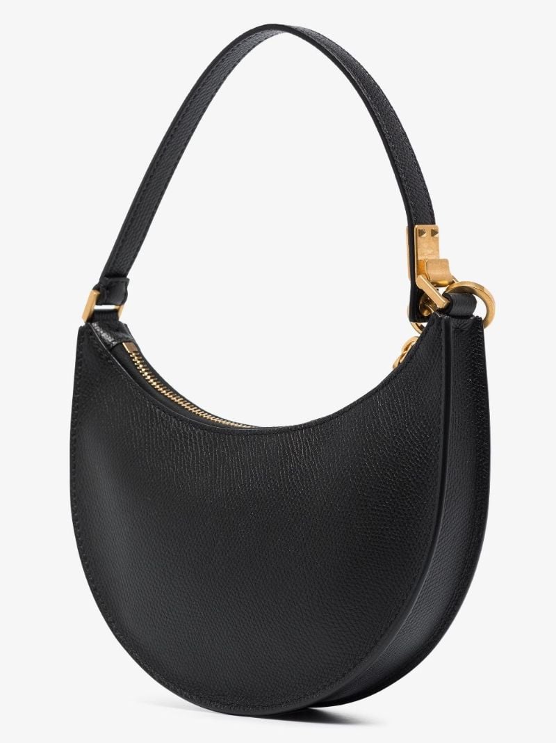 Black Vsling Mini Leather Shoulder Bag