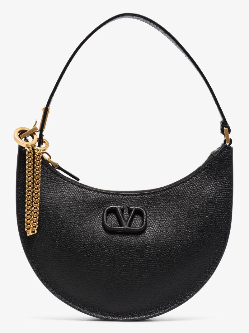 Black Vsling Mini Leather Shoulder Bag