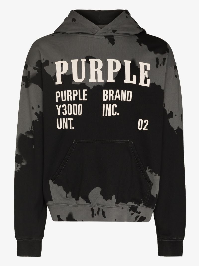 Monument Bleached Cotton Hoodie