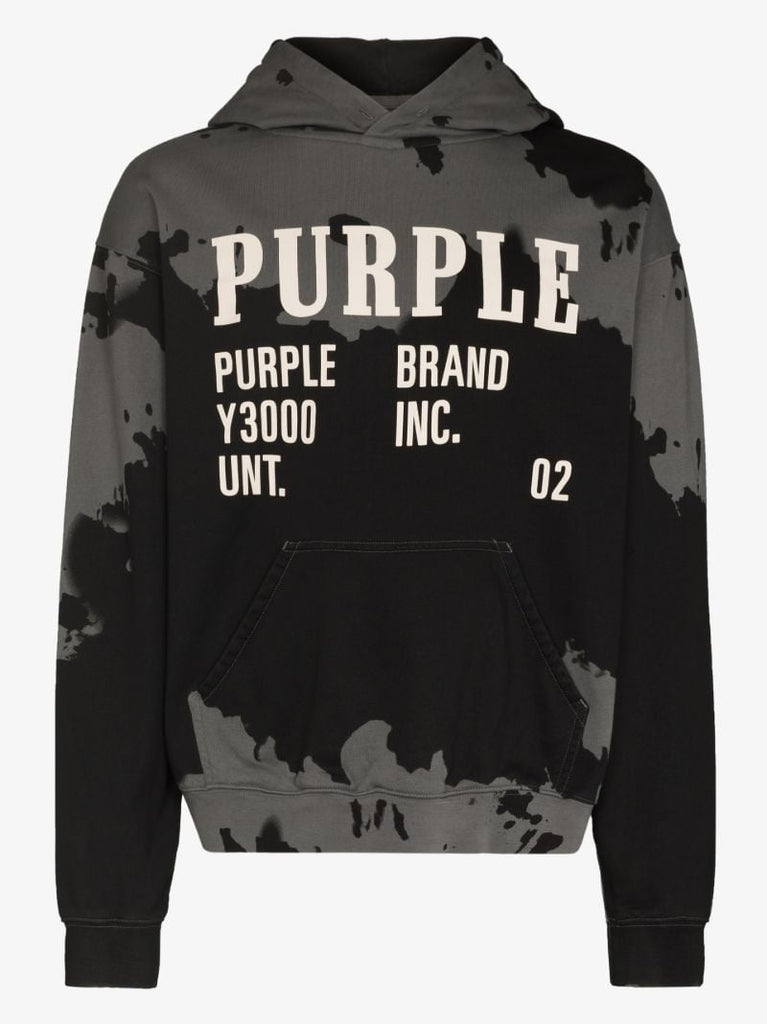 Monument Bleached Cotton Hoodie