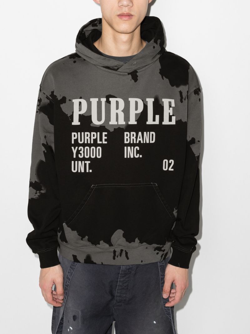 Monument Bleached Cotton Hoodie
