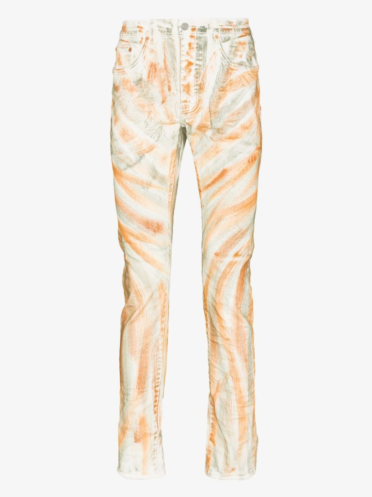 P001 Brush Stroke Skinny Jeans
