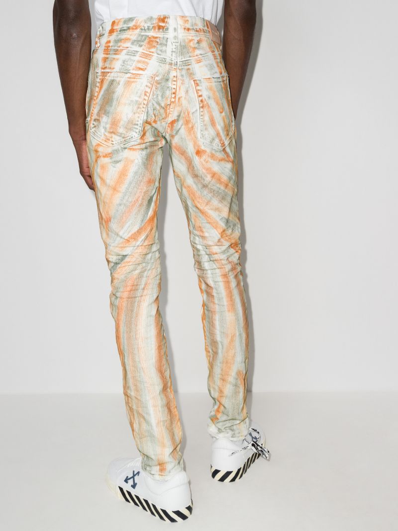 P001 Brush Stroke Skinny Jeans