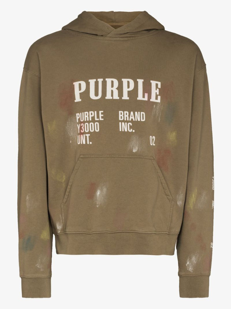 Artifact Paint Cotton Hoodie