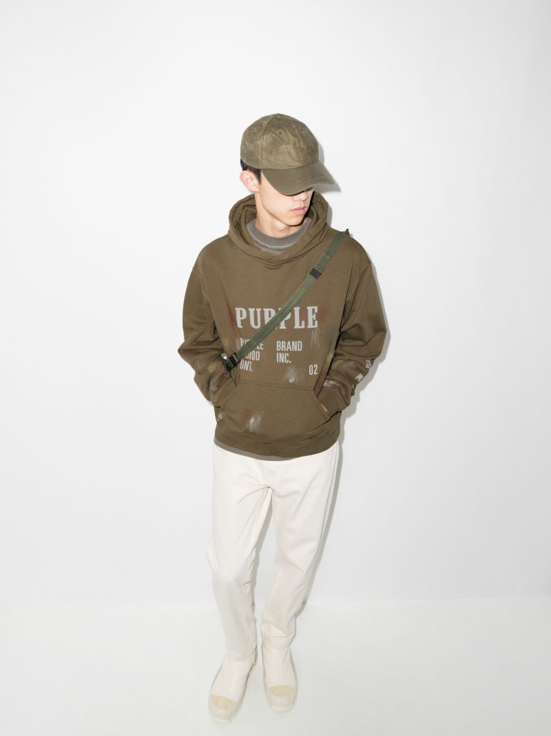 Artifact Paint Cotton Hoodie
