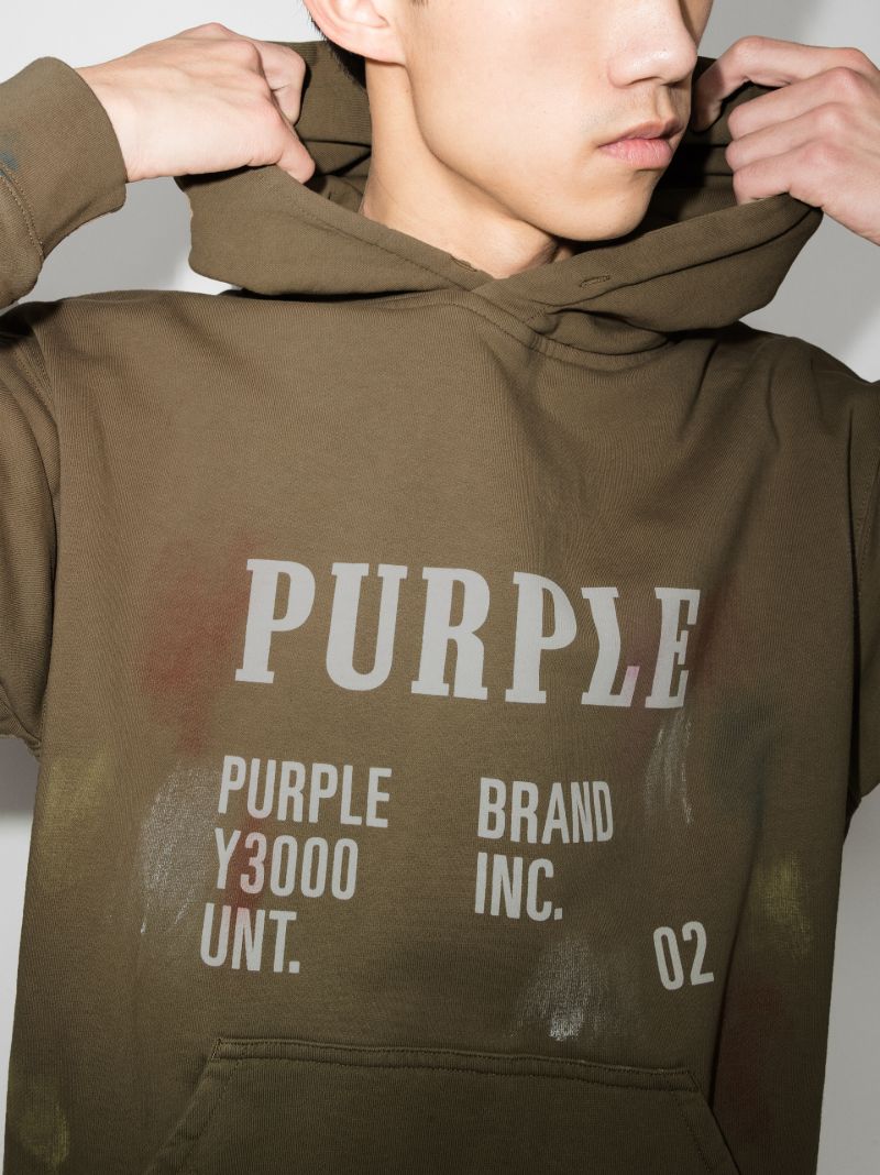 Artifact Paint Cotton Hoodie