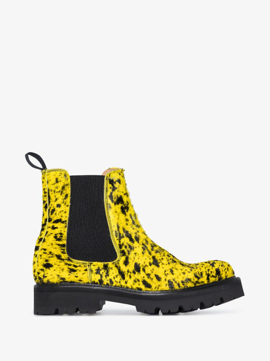 X Eckhaus Latta Yellow the Splatter Boots