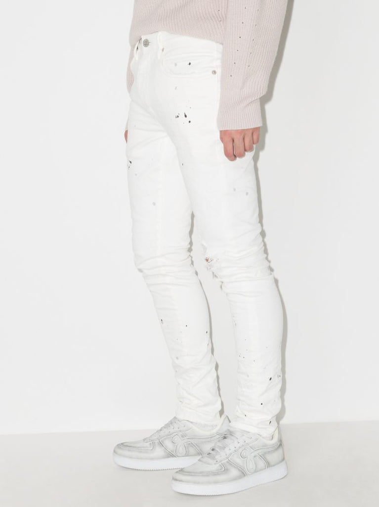 P001 Paint Blowout Skinny Jeans