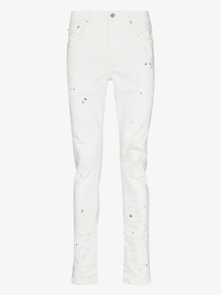 P001 Paint Blowout Skinny Jeans