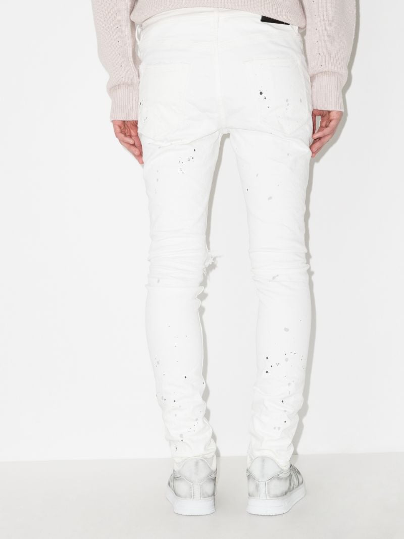 P001 Paint Blowout Skinny Jeans