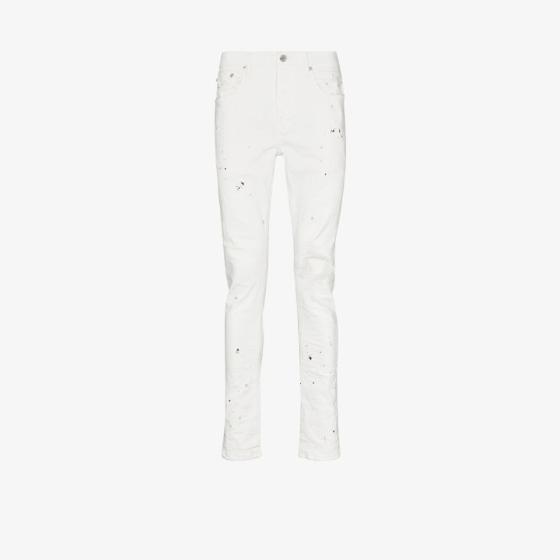 P001 Paint Blowout Skinny Jeans