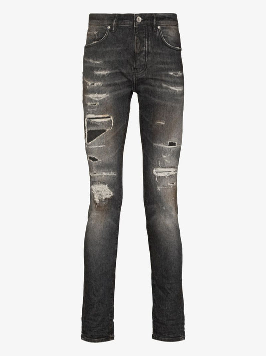 P001 Distressed Skinny Jeans